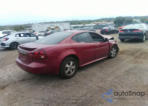 2005 Pontiac Grand Prix Gt z USA, uszkodzony, nr VIN 2G2WS522651318771